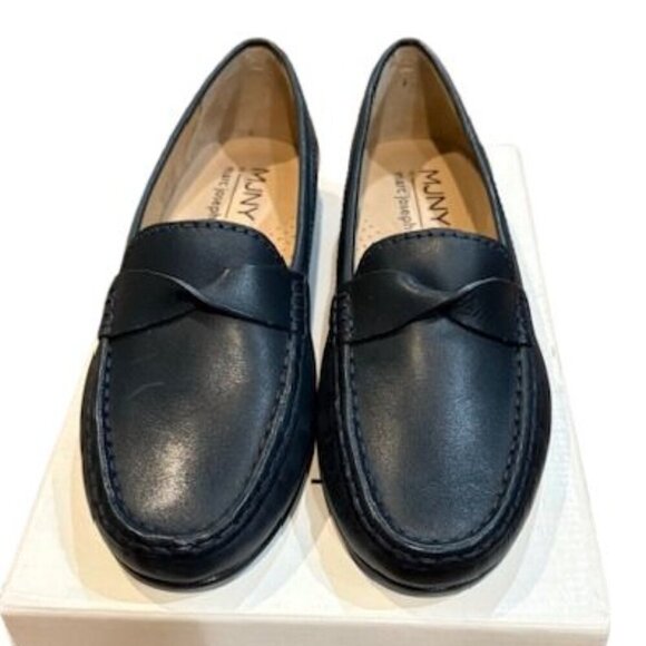 Marc Joseph New York “Beverly Road” Flats in Navy Napa – Size 7 NWOT - Picture 1 of 10
